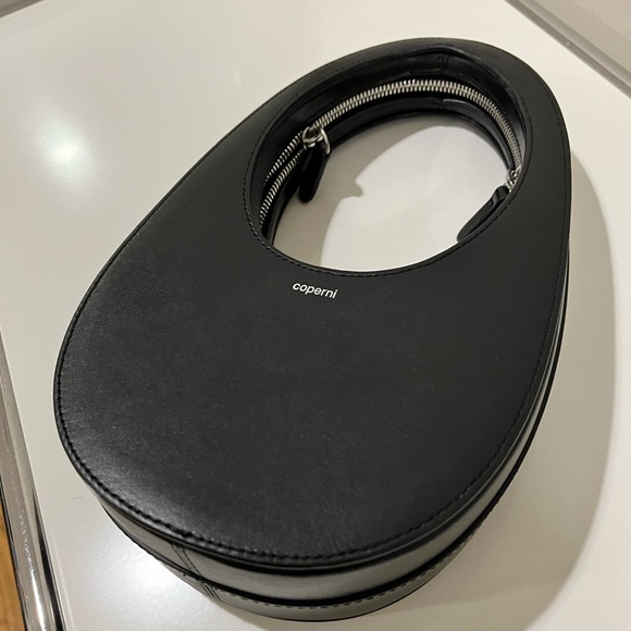 Coperni Swipe Mini Leather Tote - Picture 2 of 10